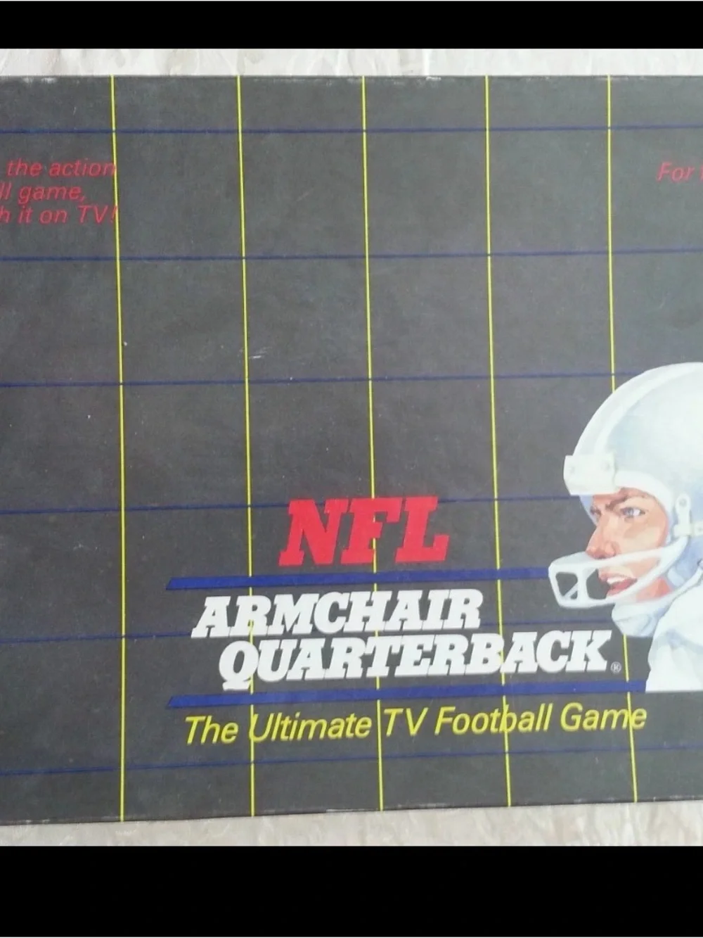 Vintage NFL Armchair Quarterback Football Game 1986